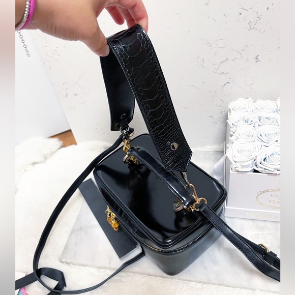 Authentic Jimmy Choo New Alligator Leather Mini / Top Handle  Bag Strap - Picture 9 of 12